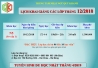 Lịch khai giảng các lớp tiếng Nhật Tháng 12/2018